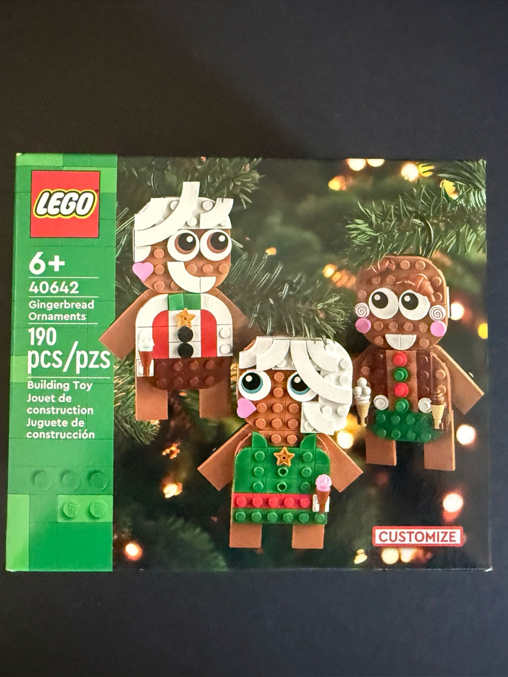LEGO Iconic: Gingerbread Ornaments (40642) New Factory Sealed